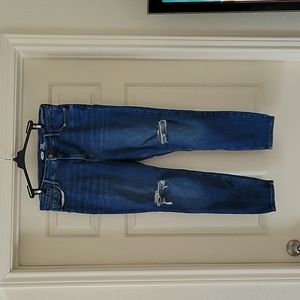 Old Navy, Rockstar Super Skinny High Rise Jeans. Size 14 Short